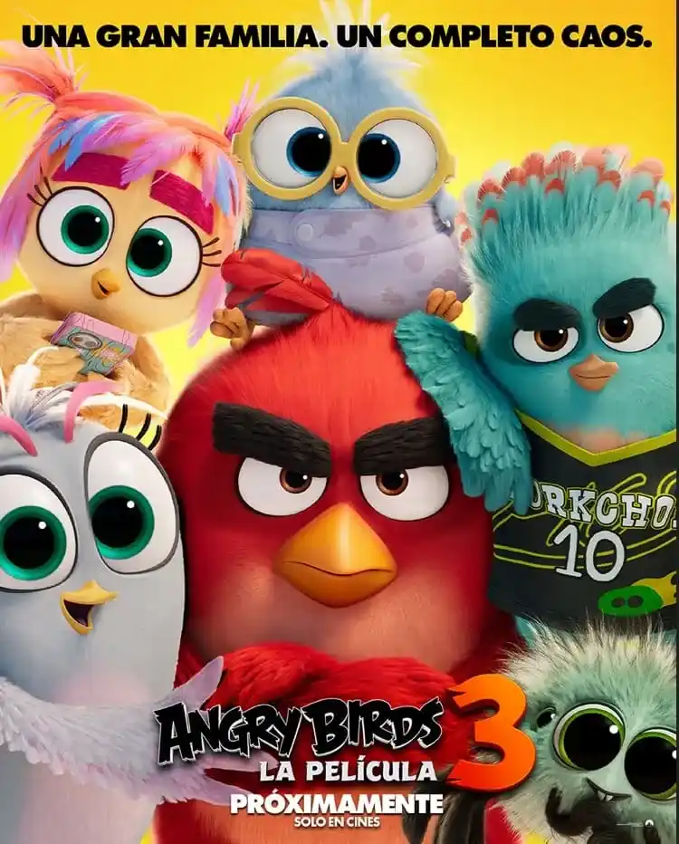 ANGRY BIRDS 3 LA PELICULA