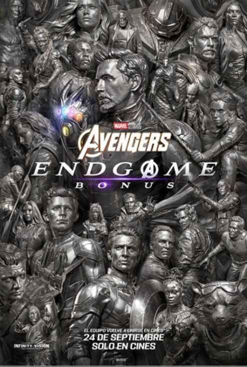AVENGER ENDGAME BONUS